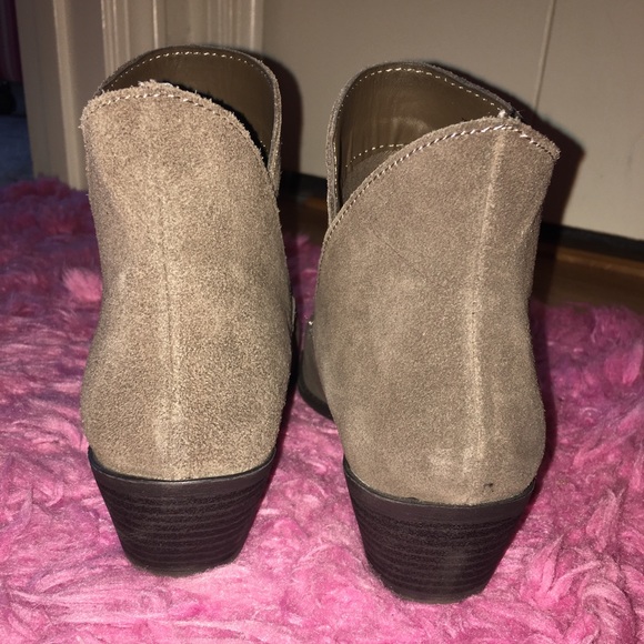 Dark Nutmeg Real Suede Slip on Ankle Boots - Picture 7 of 12